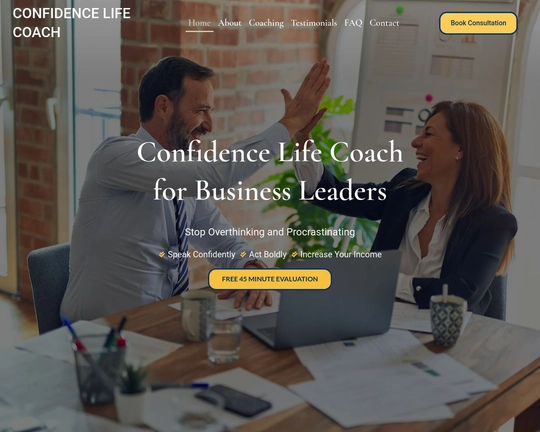 Online Confidence Coach (John Logue) Logo